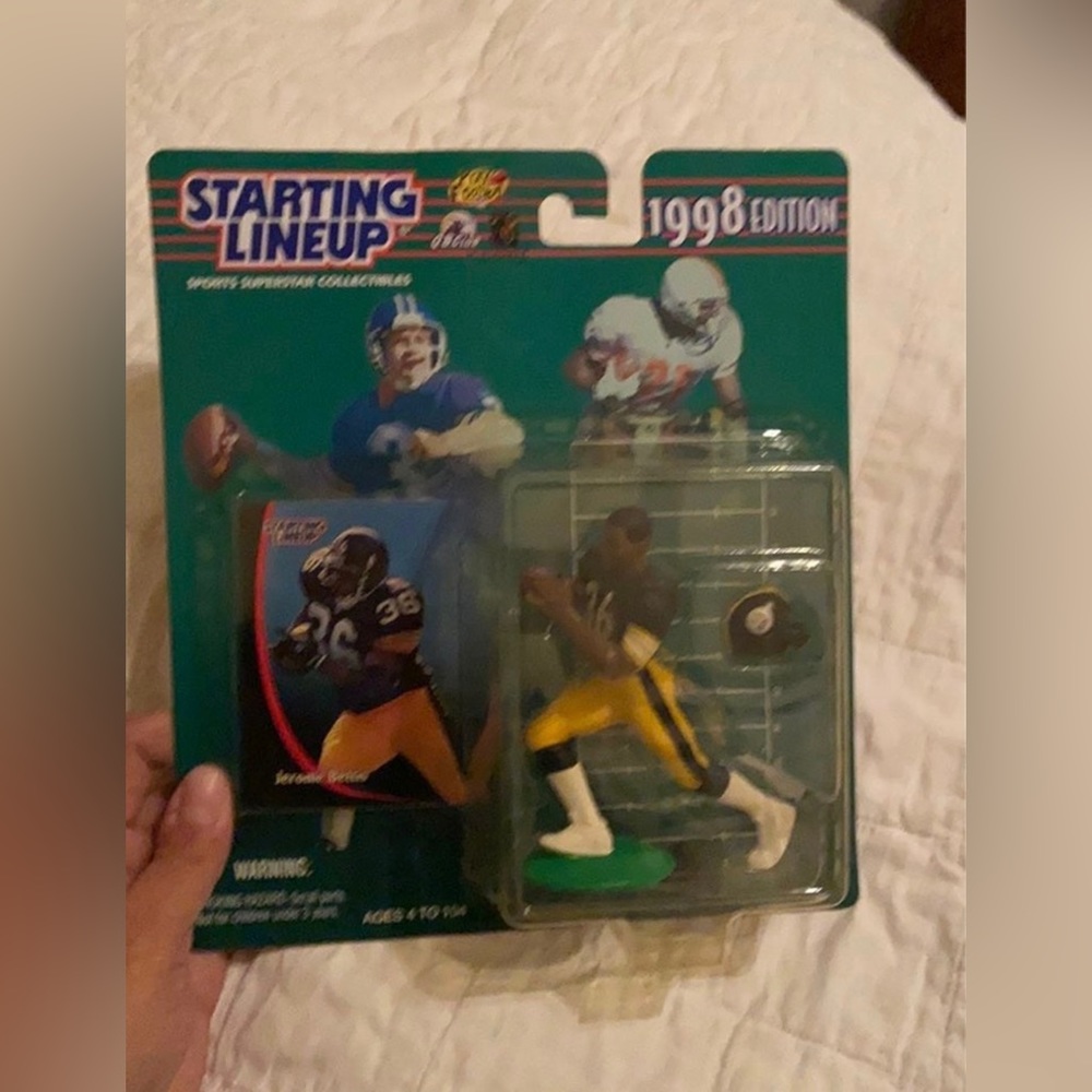 1998 NFL JEROME BETTIS Steelers NIP